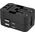 Wozinsky Adapter podróżny Wozinsky WUTWC uniwersalny 24W UE / US / AUS / UK / 2x USB-A - czarny 13804522 5907769308512