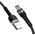 Kabel USB Wozinsky USB-A - USB-C 1 m Czarny (5907769308710) 13804523 5907769308710