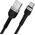 Kabel USB Wozinsky USB-A - USB-C 1 m Czarny (5907769308710) 13804523 5907769308710