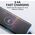 Kabel USB Wozinsky USB-A - USB-C 1 m Czarny (5907769308710) 13804523 5907769308710