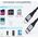 Kabel USB Choetech USB-C - Lightning 2 m Czarny (6971824975932) 13804597 6971824975932
