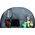 St. Majewski PLECAK 31X41X16 3ZAM 4KIESZ STRIGHT BLUE VINTAGE 13812941 5903235674792