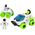 LeanToys Zestaw Pojazdów Kosmicznych 6w1 Łazik Satelita Astronom Dla Dzieci 13813851 5905323211872