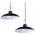 Lampa wisząca Eko-Light Milagro lampa wisząca solarna Saturn EKO9150 6W LED 80lm 4000K IP45 czarna 13815993 5902693791508