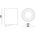 Lampa sufitowa ECOLIGHT2 Eco Light EC79956 plafon lampa sufitowa spot tuba 1x35W GU10 biały 13816007 5901986799566