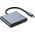 Adapter USB Tech-Protect TECH-PROTECT V1-HUB ADAPTER 3IN1 GREY 13816403 9490713935248