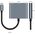 Adapter USB Tech-Protect TECH-PROTECT V1-HUB ADAPTER 3IN1 GREY 13816403 9490713935248