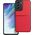 OEM Futerał NOBLE do SAMSUNG S21 FE czerwony 13843597 5903396152115