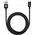 Kabel USB ForCell USB-A - microUSB 1 m Czarny 13843599 5903396152276