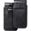 OEM Skórzana uniwersalna wsuwka z klapką - ROYAL / czarny - Rozmiar 2XL - IPHONE 6 PLUS / SAMSUNG A52 / XIAOMI REDMI NOTE 10 13844702 5903396223884