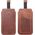 OEM Skórzana uniwersalna wsuwka z pull-up - ROYAL Crazy Horse / brązowy - Rozmiar L - IPHONE 6 / 7 / 8 13844713 5903396224041