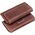 OEM Kabura uniwersalna do paska skórzana ROYAL Crazy Horse pozioma rozmiar M do IPHONE 12 MINI / 13 MINI / SAMSUNG A40 / S8 / XIAOMI 12 / Redmi 5A brązowa 13845504 5903396251290