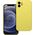 OEM Futerał SILICONE 2mm do IPHONE 12 żółty 13846328 5903396291944