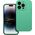 OEM Futerał SILICONE 2mm do IPHONE 14 Pro miętowy 13846348 5903396292675