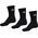 Adidas Skarpety adidas Cushioned Crew Socks 3P czarne IC1310 43-45 13850792 4066746298398