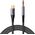 Kabel USB Joyroom Joyroom kabel audio stereo AUX 3,5 mm mini jack - USB-C do telefonu 1,2m czarny (SY-A07) 13858819 6956116773786