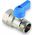 ARKAINSTALACJE Zawór kulowy Mini 1/2" WZ Arka Calido CA/ZK-MINI15-N niebieski 13866846 5901669426130