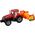 LeanToys Traktor z Kultywatorem Napęd Frykcyjny Czerwony 13875553 5905515353069