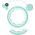 One Fitness Hula hop z obciążnikiem   licznik fh02 zielone 13876492 5907695549775