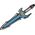 LeanToys Zestaw Niebieski Wojownika Miecz Tarcza z Pianki EVA. 13876754 5905515359757