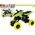 LeanToys Pojazd Terenowy Pchacz Quad XC Gumowe Koła Zielony 13883130 5905679078044