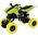 LeanToys Pojazd Terenowy Pchacz Quad XC Gumowe Koła Zielony 13883130 5905679078044