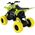 LeanToys Pojazd Terenowy Pchacz Quad XC Gumowe Koła Zielony 13883130 5905679078044