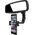 Hurtel Uchwyt na telefon smartfon mocowany do lusterka wstecznego czarny Uchwyt na telefon smartfon mocowany do lusterka wstecznego czarny 13884764 9145576257654