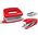 Zszywacz Leitz Zszywacz + dziurkacz Mini NeXXt WOW red 13888588 4002432135509