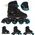 Rolki Spokey Łyżworolki regulowane dziecięce 4w1 Spokey QUATTRO 13892966 5905339434333