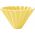 Origami ORIGAMI - Dripper S Żółty 13893677 4536058764916