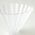 Origami ORIGAMI - Dripper Air S Przezroczysty 13893681 4536058021200