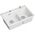 Zlewozmywak GraniteQ MARC 120 WORKSTATION GraniteQ zlewozmywak 2-komorowy 760*500*235 mm snow white + syfon push to open + dozownik stal szcz.+ wkładka ociekowa+ Qmata +de 13916753 5905505508127