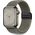Tech-Protect Pasek do APPLE WATCH 4 / 5 / 6 / 7 / 8 / 9 / SE / ULTRA 1 / 2 (42 / 44 / 45 / 49 MM) Tech-Protect Nylonmag Olive szare