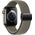 Tech-Protect Pasek do APPLE WATCH 4 / 5 / 6 / 7 / 8 / 9 / SE / ULTRA 1 / 2 (42 / 44 / 45 / 49 MM) Tech-Protect Nylonmag Olive szare