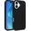Hurtel Etui Multiple Color Wheat Bran Case MagSafe na iPhone 16 - czarne 13921408 5907769363030