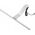 Lampa stołowa GTV GTV Abella LD-AB18ZB-53 wysięgnik 1x5.4W LED srebrny 13929674 5908231396303
