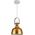 Lampa wisząca Aldex GTV Zenit OS-ZENIT-40-DEC lampa wisząca zwis 1x40W E27 złota 13932063 5902801324925