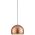 Lampa wisząca Nowodvorski Nowodvorski Candy 10294 lampa wisząca zwis 1x10W GU10 satynowa miedź/biała 13932127 5903139102940