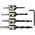 Wiertło Silver SILVER WIERTŁA DO DREWNA Z POGŁĘBIACZEM 3-6mm 5szt. 13935214 5907589366402