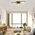Lampa sufitowa LVT LVT Galaxis Vela 3335 plafon lampa sufitowa z pilotem 90W LED 3000-6500K CCT ściemnialny czarny/biały 13936962 5908263384187