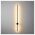 Kinkiet LVT LVT Catrina 1272 kinkiet lampa ścienna 1x17W LED 4000K czarny 13939640 5904703008965