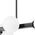 Lampa wisząca Lamkur Lamkur Astro 45061 lampa wisząca zwis modernistyczna ball kule szklane klosze 4x5W G9 biała/czarna 13940630 5907687445061