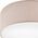 Lampa sufitowa Lamkur Lamkur Chester 48048 plafon lampa sufitowa koło 2x60W E27 beżowy/biały 13940634 5907687448048