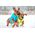 DOGGY S 35 KURTKA LUMI ODBLASKOWA JASNOZIELONA + NIEBIESKA 13940783 5902414550568