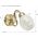Kinkiet Krislamp Krislamp Sani Kr 319-1W kinkiet lampa ścienna 1X40W E14 satynowy 13943051 5907582568049