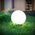 GTV GTV Marmo OS-MARMO25-00 lampa zewnętrzna stojąca 1x20W E27 biała/czarna 13943097 5902801211294