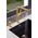 Bateria kuchenna KFA 6623-220-31 / KFA / DUERO DESIGN /  BATERIA KUCHENNA ZLEW STOJĄCA Z WYCIĄGANĄ WYLEWKĄ I OBROTOWĄ WYLEWKĄ 2 FUNKCYJNĄ, PVD ZŁOTY SZCZOTKOWANY / 13945259 5907571660235
