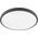 Lampa sufitowa GTV Gtv Atol LD-ATOL32W-NW-10 plafon lampa sufitowa 1x32W 2560lm 4000K IP54 czarna/biała 13955348 5902801392122