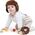 Viga Toys Drewniana Zabawka Konstrukcyjna Jeżyk Ze Śrubkami Montessori Lumarko! 13959563 6971608442216